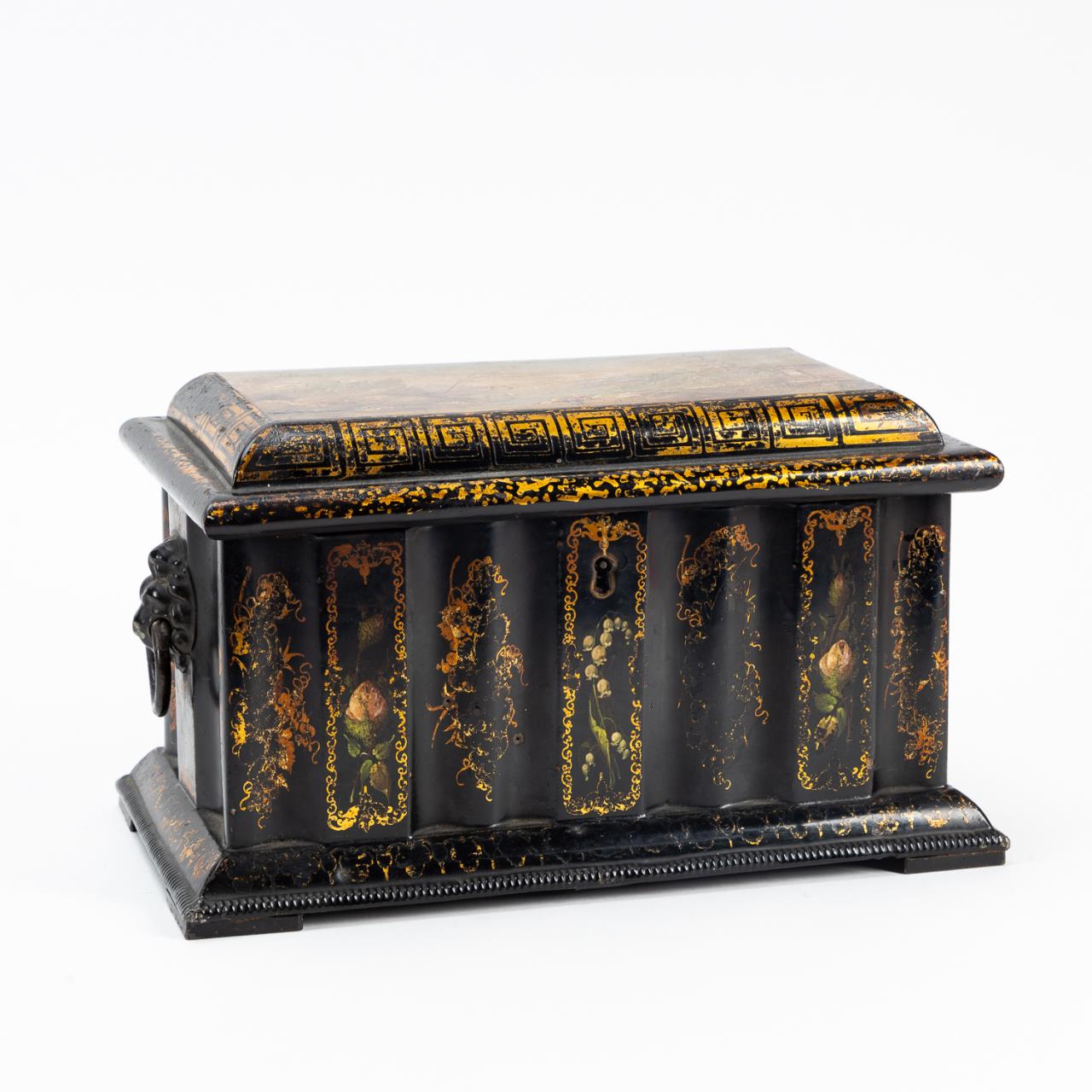 19TH C. CHINOISERIE DECORATED