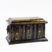 19TH C. CHINOISERIE DECORATED