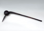19TH C. CHIPPEWA SPIKE WAR CLU