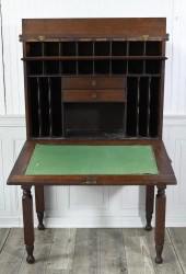 19TH C. CIVIL WAR FIELD DESK,