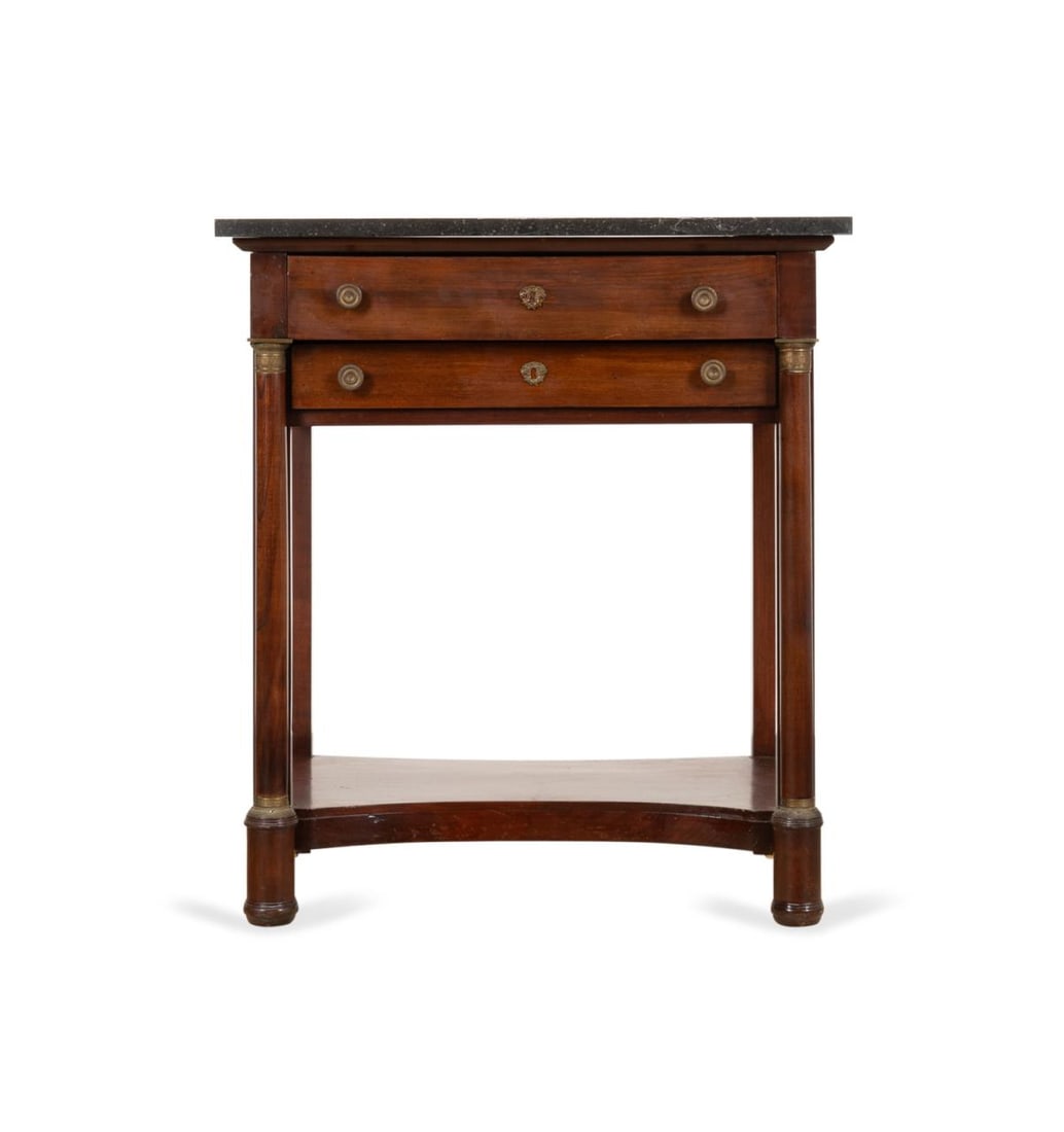 19TH C. CLASSICAL MARBLE TOP