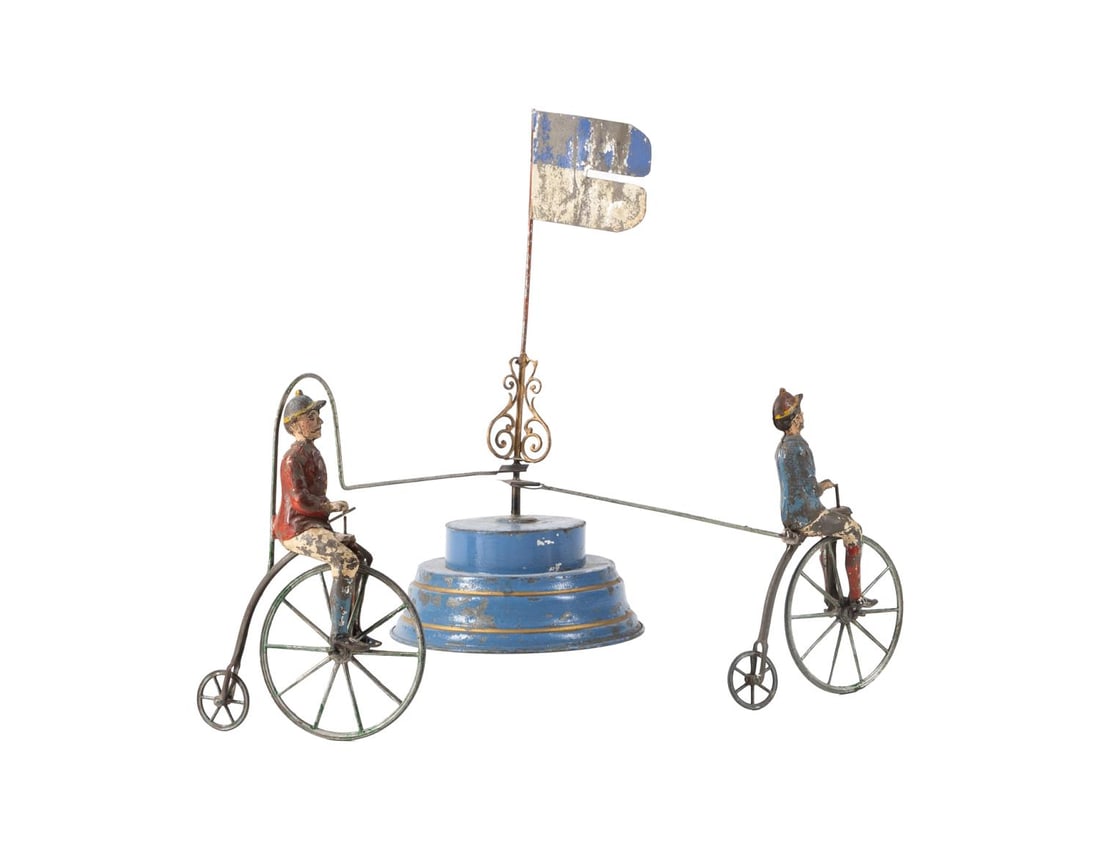 *19TH C. CLOCKWORK RACING