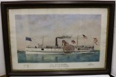 19TH C COLORED LITHOGRAPH BY J