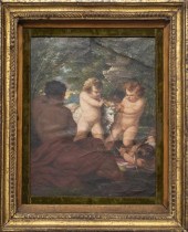 19TH C. CONTINENTAL CHERUBS &