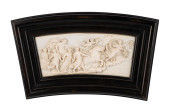 19TH C. CONTINENTAL FIGURAL CA