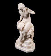 19TH C. CONTINENTAL IVORY FIGU