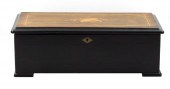 19TH C. CONTINENTAL MUSIC BOX