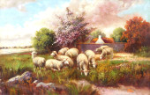 19TH C. CONTINENTAL PASTORAL S