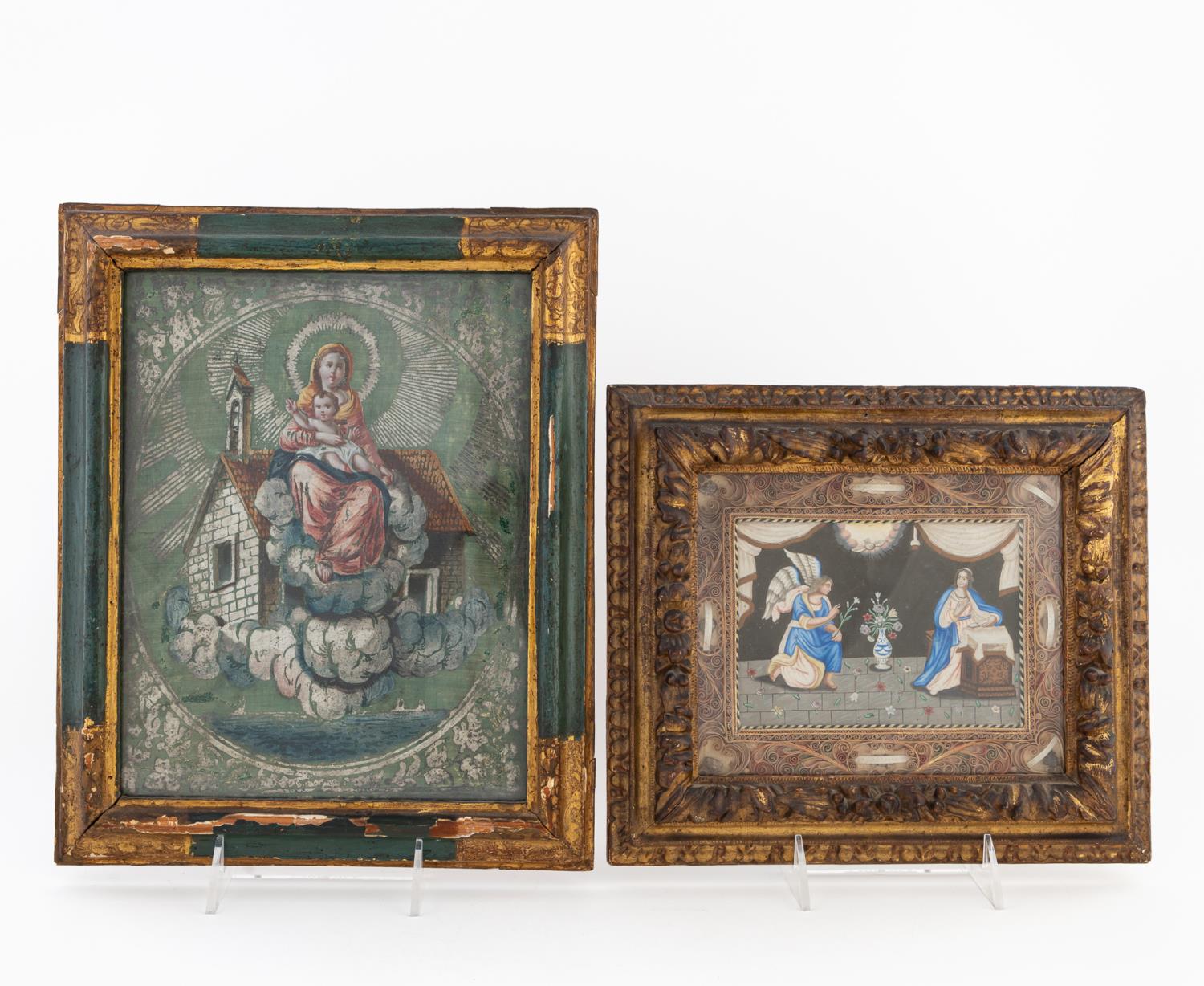 19TH C. CONTINENTAL RELIQUARY &