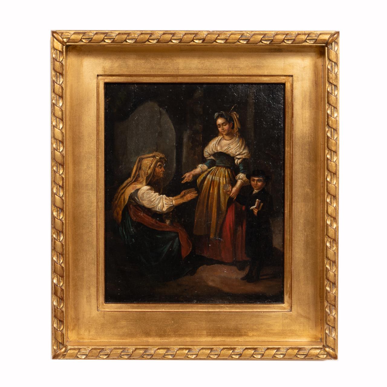 19TH C. CONTINENTAL SCHOOL, FIGURAL