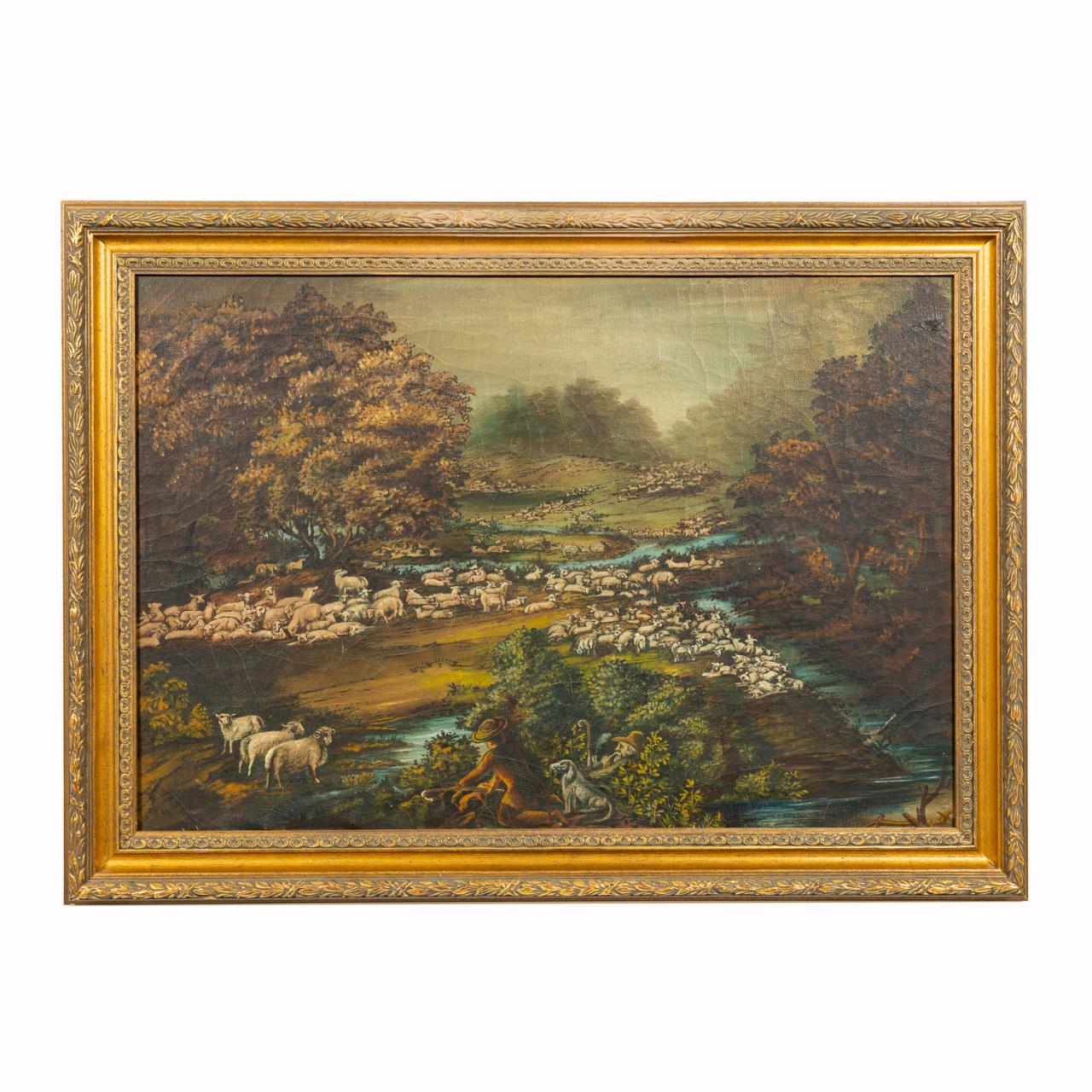 19TH C. CONTINENTAL SCHOOL, FLOCK