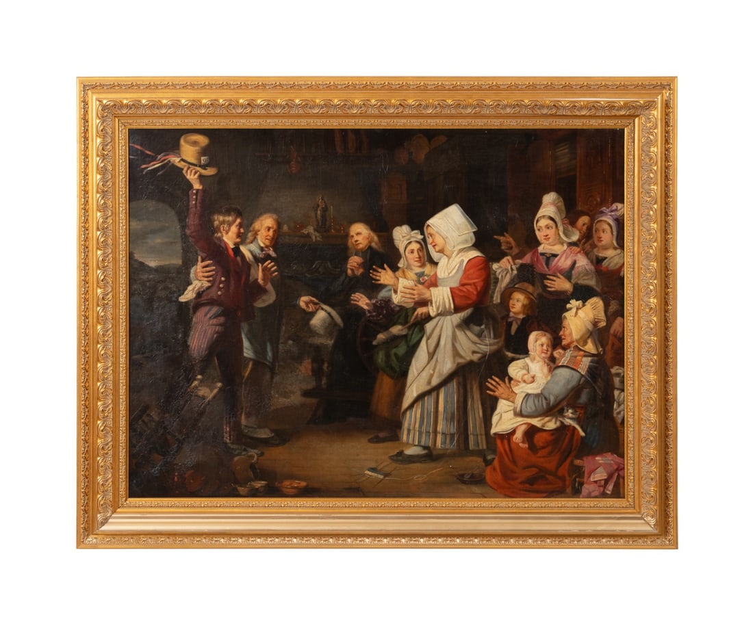19TH C. CONTINENTAL SCHOOL, GENRE