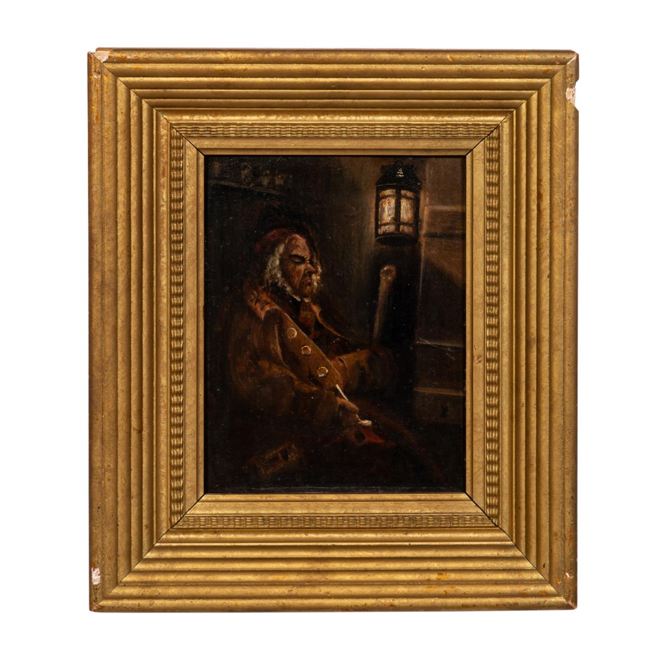 19TH C. CONTINENTAL SCHOOL MAN WITH