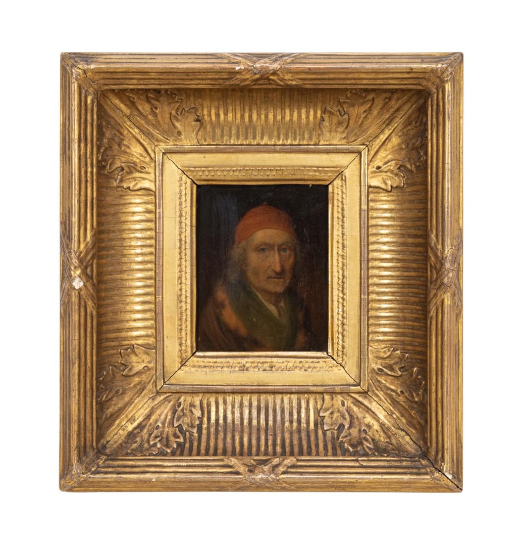 19TH C. CONTINENTAL SCHOOL PORTRAIT