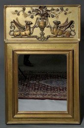19TH C. CONTINENTAL WALL MIRRO