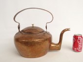 19th c. copper kettle in the m