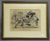 19th c. Currier And Ives print