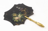 19TH C. DECORATED HAND-HELD FI