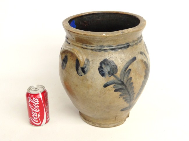 19th c. decorated stoneware