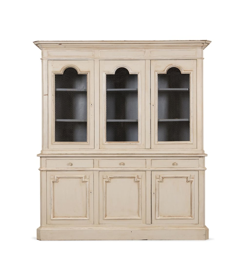 19TH C. DIRECTOIRE WHITE PAINTED