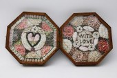 19TH C. DOUBLE SAILOR'S VALENT