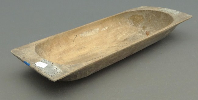 19th c. dough bowl. 54 1/2''