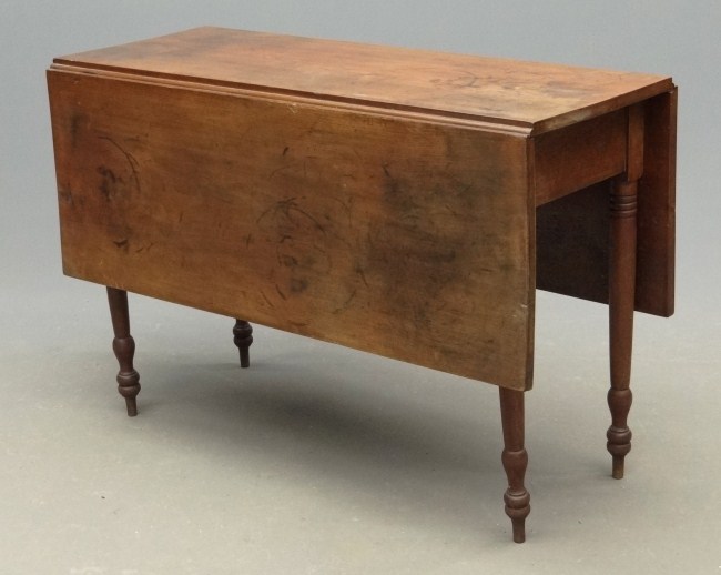 19th c. dropleaf table. Top 16''
