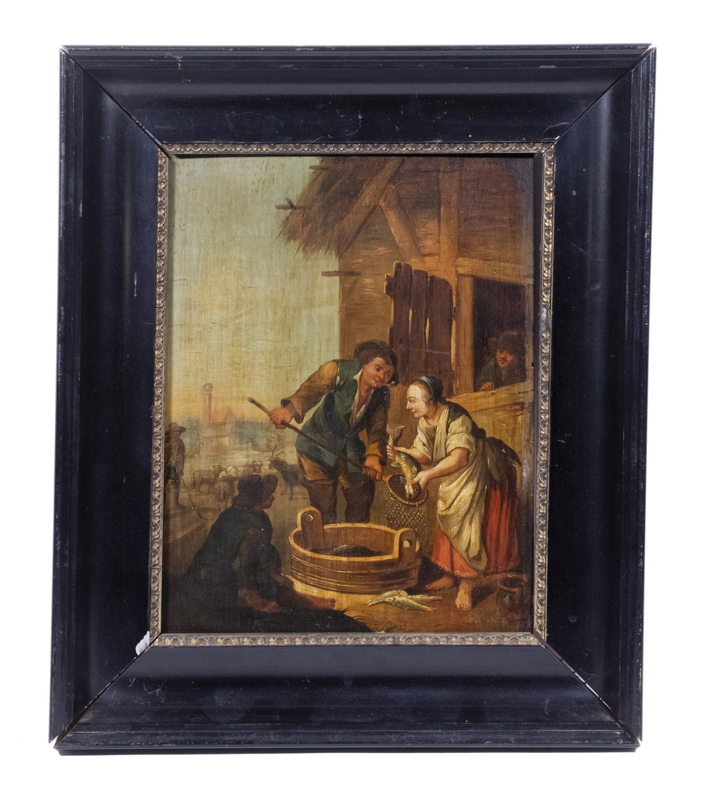 19TH C. DUTCH GENRE PAINTING The
