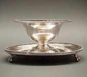 19TH C DUTCH STERLING SAUCE BO