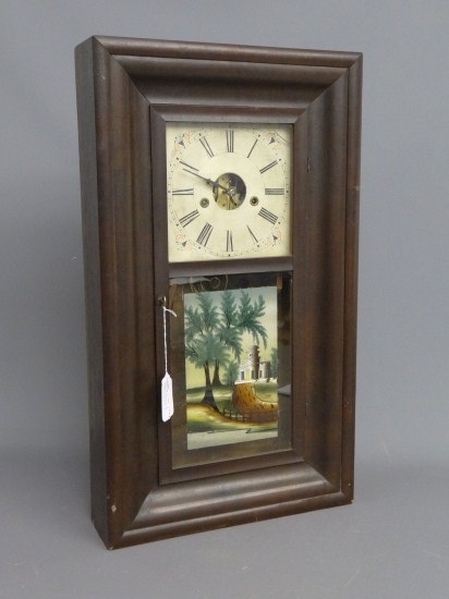 19th c. Empire mahogany ogee