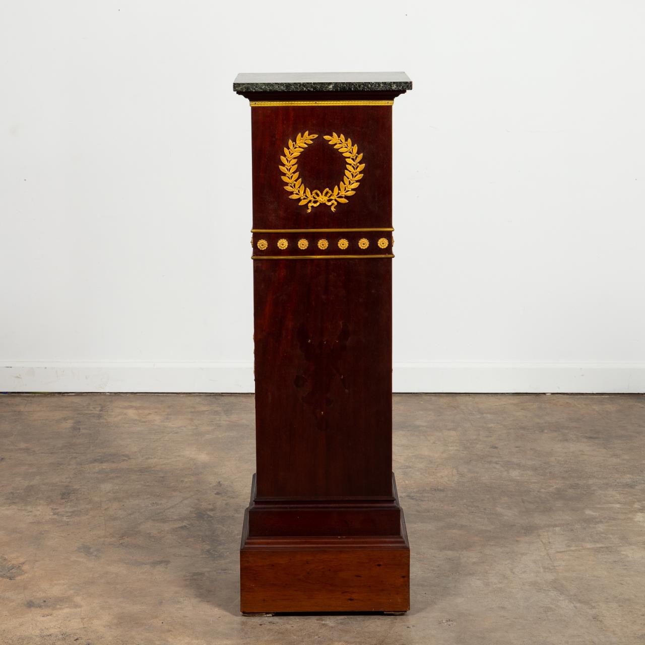 19TH C. EMPIRE ORMOLU MOUNTED