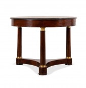 19TH C. EMPIRE STYLE MARBLE TO