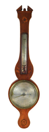 19TH C. ENGLISH BAROMETER BY P