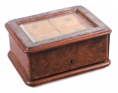 19th C English birds eye maple