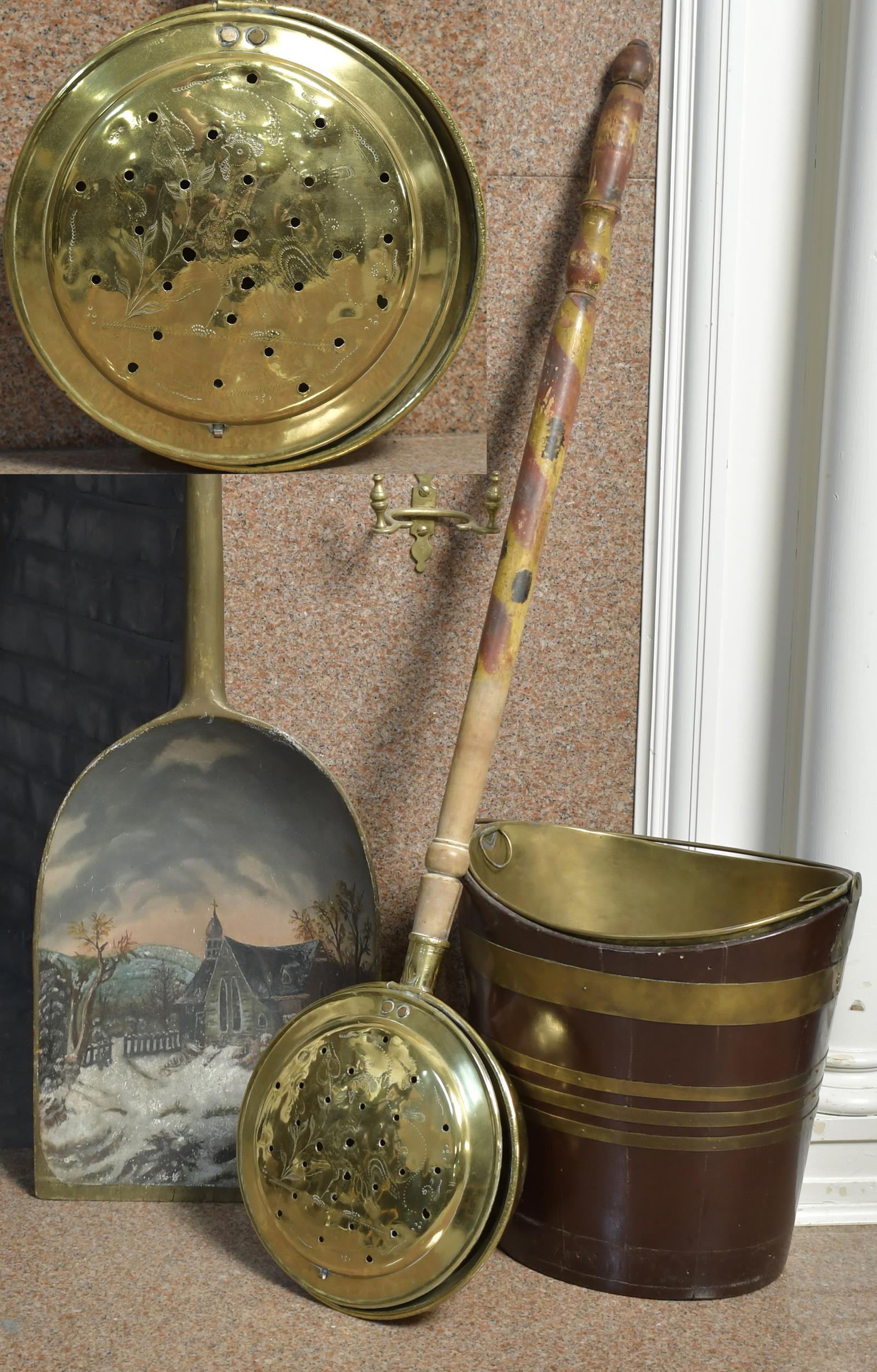19TH C. ENGLISH BUCKET, BED