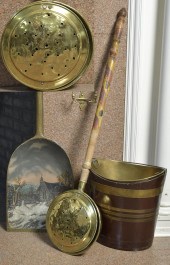 19TH C. ENGLISH BUCKET, BED WA