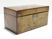 19TH C ENGLISH BURL WOOD TEA C
