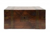 19TH C. ENGLISH BURLWOOD LAP D