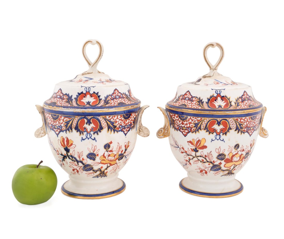 19TH C. ENGLISH IMARI PATTERN