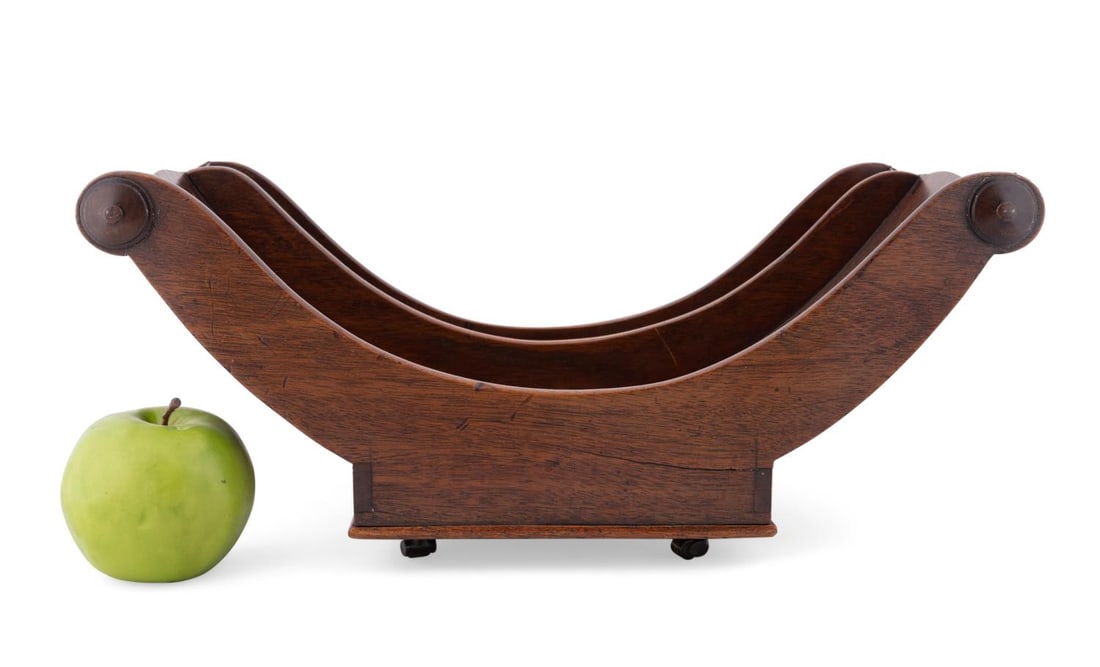 19TH C. ENGLISH MAHOGANY CHEESE