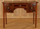 19TH C. ENGLISH MAHOGANY DIMIN