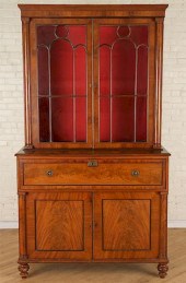 19TH C. ENGLISH MAHOGANY SHERA