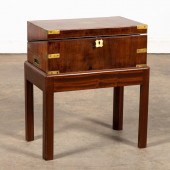 19TH C. ENGLISH MAHOGANY WRITI