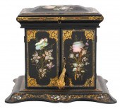 19TH C. ENGLISH PAPER MACHE &
