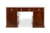 19TH C. ENGLISH REGENCY MAHOGA
