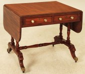 19TH C. ENGLISH REGENCY MAHOGA