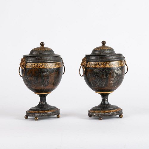 19TH C. ENGLISH REGENCY TOLE