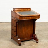 19TH C. ENGLISH ROSEWOOD DAVEN