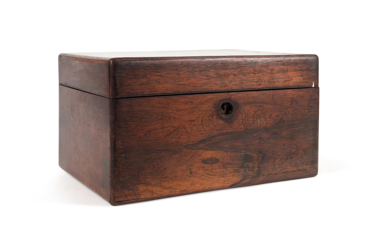 19TH C. ENGLISH ROSEWOOD TRAVEL