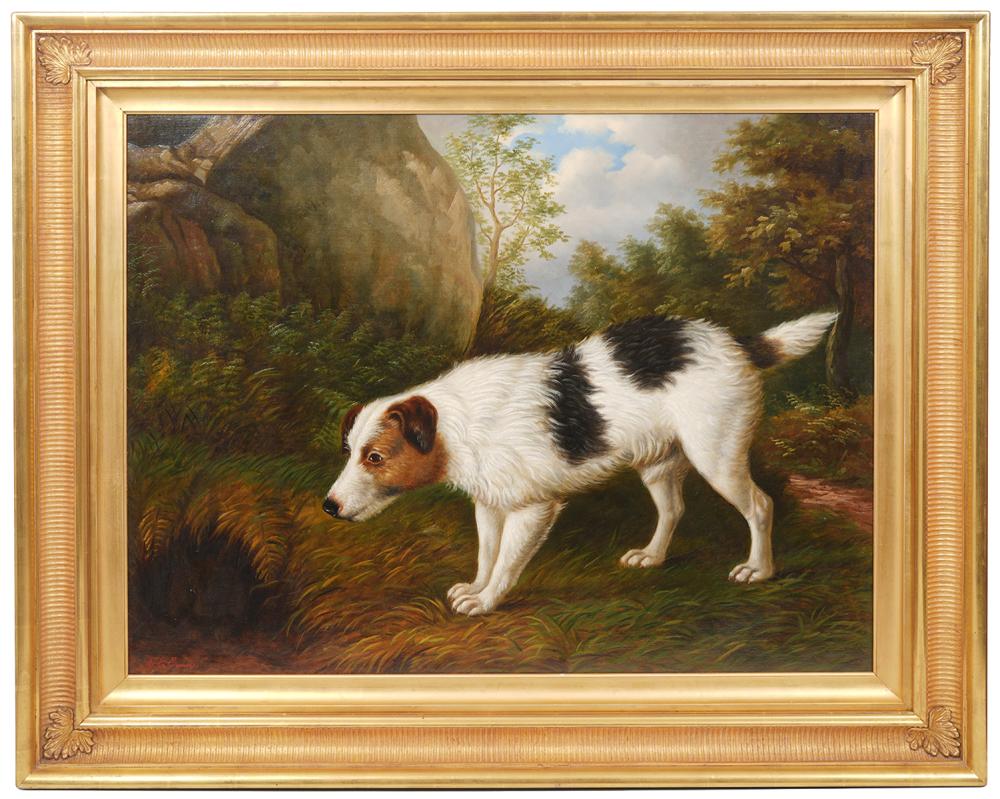 19TH C. ENGLISH SIGNED PAINTING